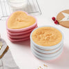 Migecon 4pcs/set Silicone Cake Mould Pan 6 inch Layer Cake Pan Round Heart Shape Baking Trays & Pans Baking Tools & Accessories Suitable for Oven