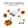 Digital Scale LED Portable Kitchen Scale Balance Food Measurement Weight Max 10KG High Precision Baking Tool