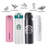 Starbucks Thermos Stainless Steel Flask Vacuum Bounce Cover Thermos Bottle 500 ml