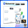 Body Fat Scale Black Color 12-in-1 Bluetooth LED Digital APP Android/IOS Xiaomi Battery Charging Loss Weight Scale