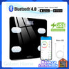 12-in-1 Bluetooth Body Fat Weight Scale LED Display APP Control USB Rechargeable Health Weight Analyzers Floor Body Scale