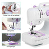 Mini Sewing Machine Electric 12 Modes Speed Adjustment 505A PRO Upgraded Cordless With LED Light Sewing Machine