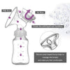 Real Bubee Breast Pump 150ml Milk Bottle Electric USB Pam Susu Easy Clean Bubee BPA Free Breastpump
