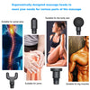 Muscle Massage Gun Electric Massager 6 Speeds 4 Heads Relax Body Pain Massage Deep Tissue Massager Fitness Equipment
