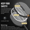 3 IN 1 Mosquito Swatter Electric Mosquito Killer Lamp USB Rechargeable Anti-electric Shock Net Household Outdoor Trap Anti Mosquito Flies
