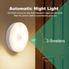 Motion Sensor Night Light 8LED USB Rechargeable Body Intelligent Lighting Wireless Warm White Stairs Closet Bedroom Round Magnetics Stick Baby Night Lamp