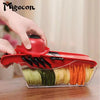 Migecon Upgraded 6 Blades Mandoline Slicer Manual Vegetable Cutter Salad Maker Potato Onion Cutter Kitchen Accessories Gadgets