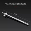 Migecon Stainless Steel Chopstick Reusable Food Grade Food Traditional Chinese Chop Sticks for Home Kitchen