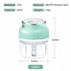 Migecon Mini Electric Food Chopper Blender Multi-Function 150ml/230ml For Garlic Meats Vegetable Fruits Nuts Onions Baby Food Milk Shake Mincer Mixer