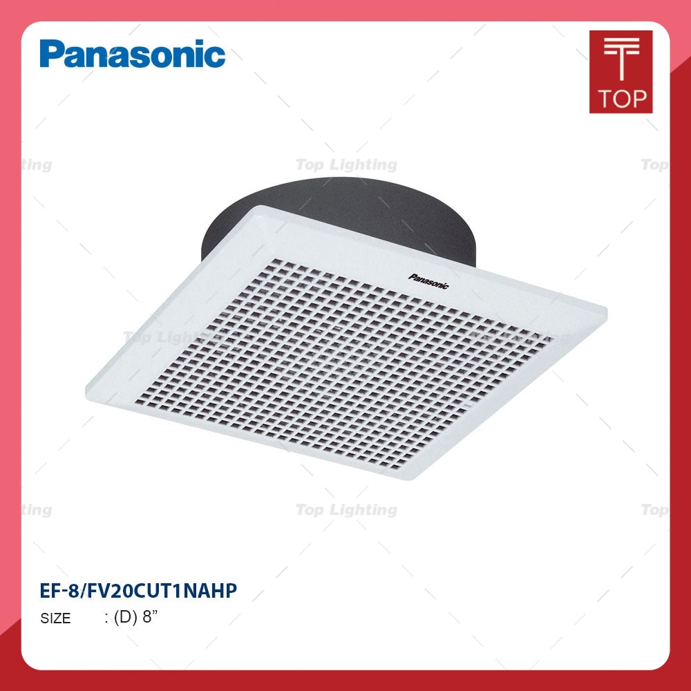 Panasonic FV-20CUT1NAHP 8'' Ceiling Mount Ventilation Fan