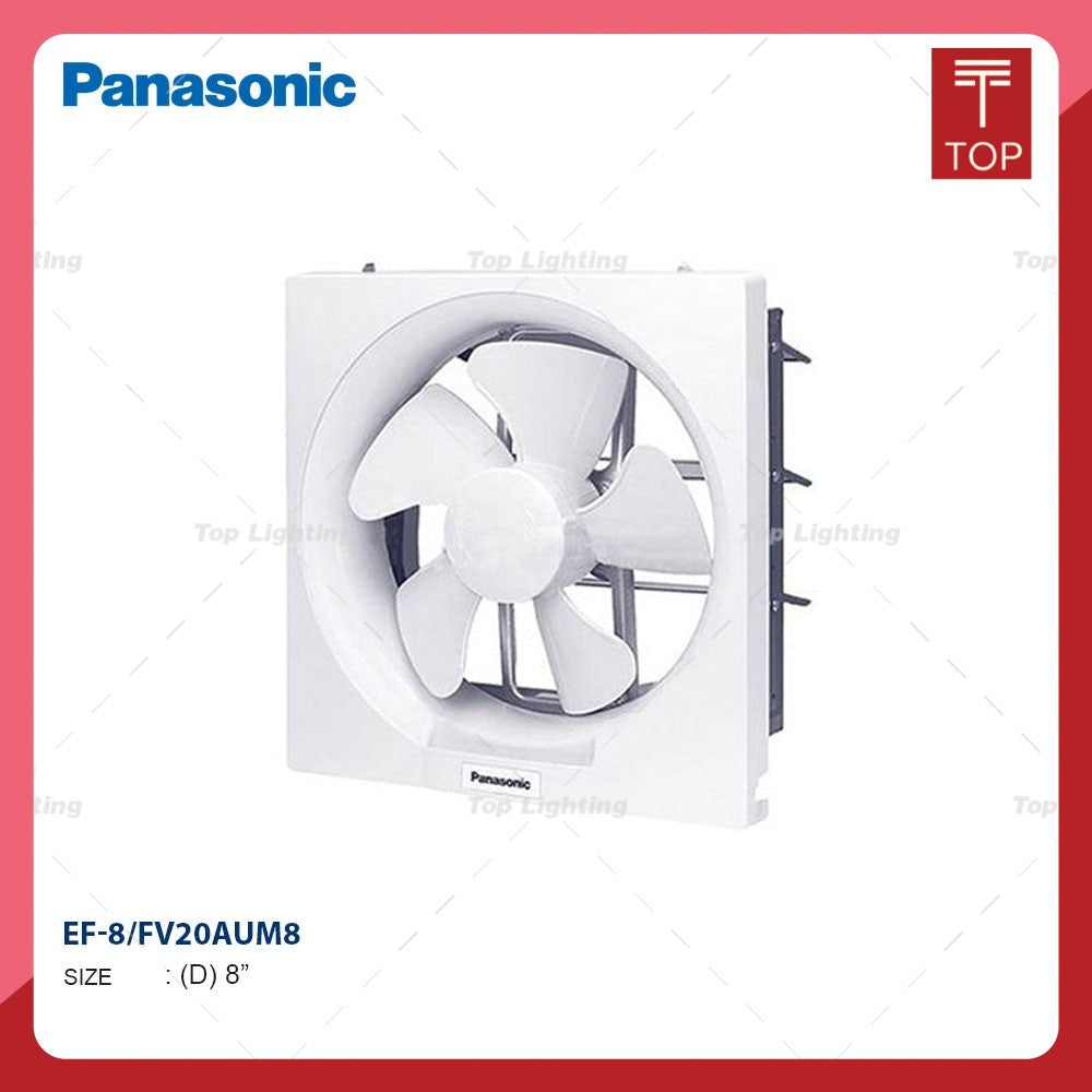 Panasonic FV-20AUM8 8'' Wall Exhaust Fan