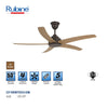 Rubine Vento 53/42" Oilbrown Decorative Ceiling Fan