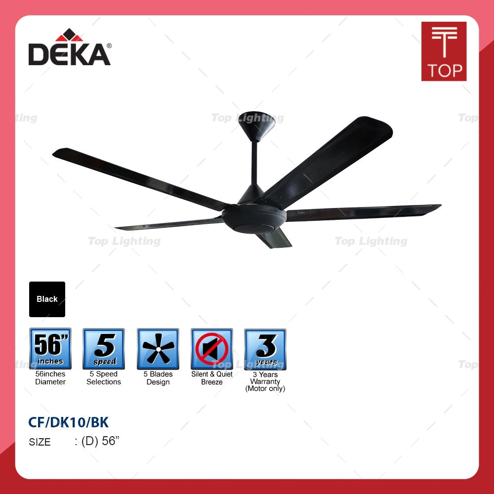 Deka DK10 56" Regulator Ceiling Fan
