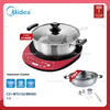 Midea C21-WT2133 2100W Feather Touch Control Induction Cooker