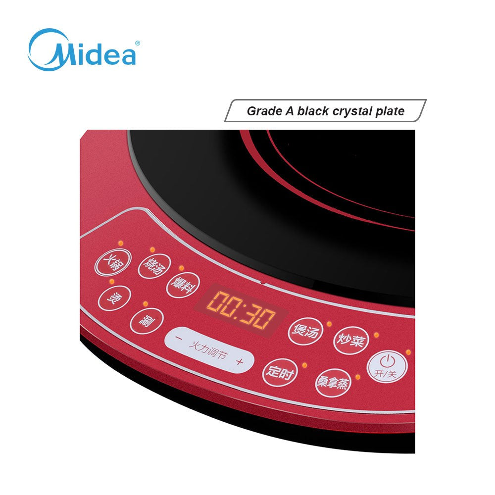 Midea C21-WT2133 2100W Feather Touch Control Induction Cooker
