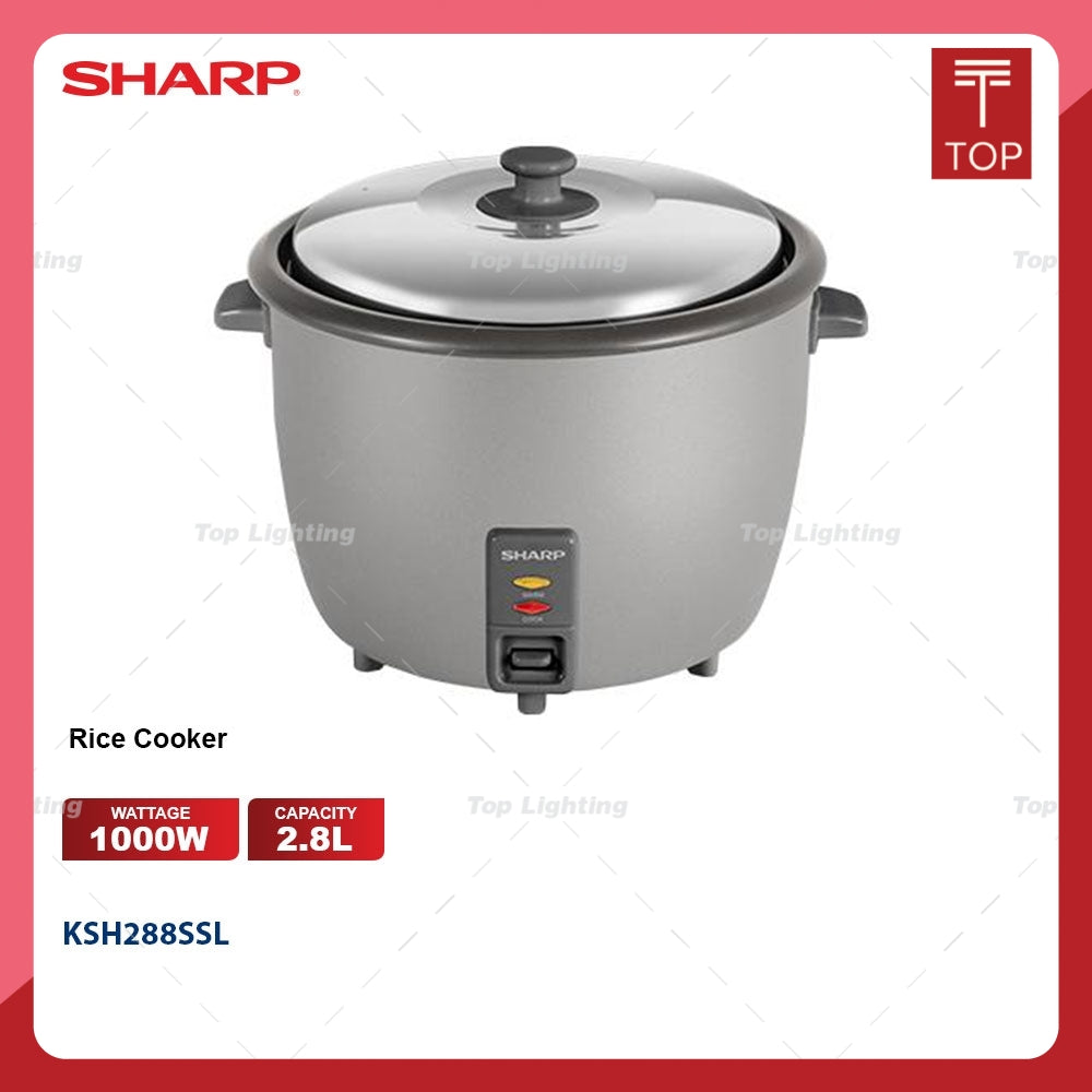 Sharp KSH288SSL 2.8L Non Stick Pot Rice Cooker