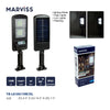 MARVISS YB-L8188-24W/YB-L8189-19W Solar LED Outdoor Sensor Spotlight