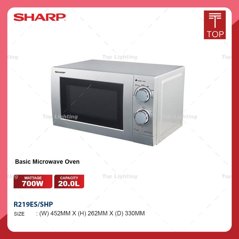 Sharp R219ES 20L Microwave Oven