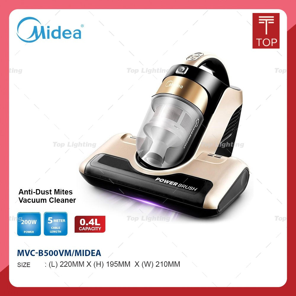 Midea MVC-B500VM 500W Anti-dust Mites Wired Vacuum Cleaner